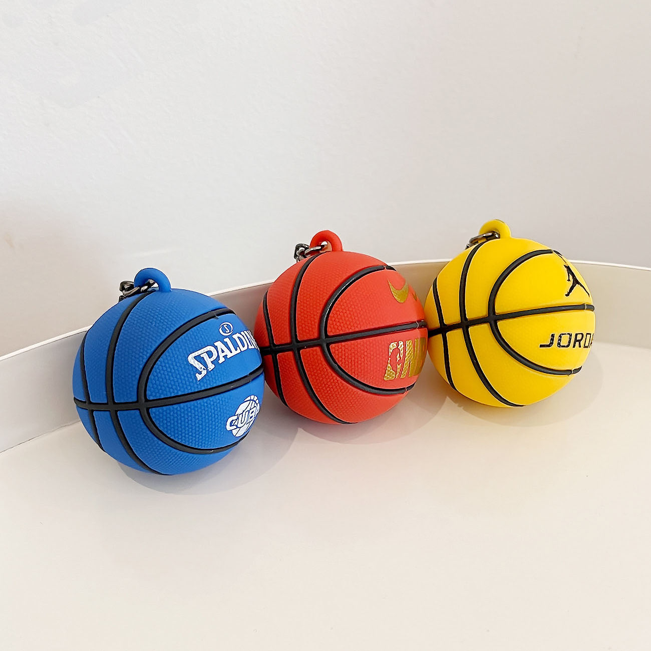 Mini Basketball Keychain