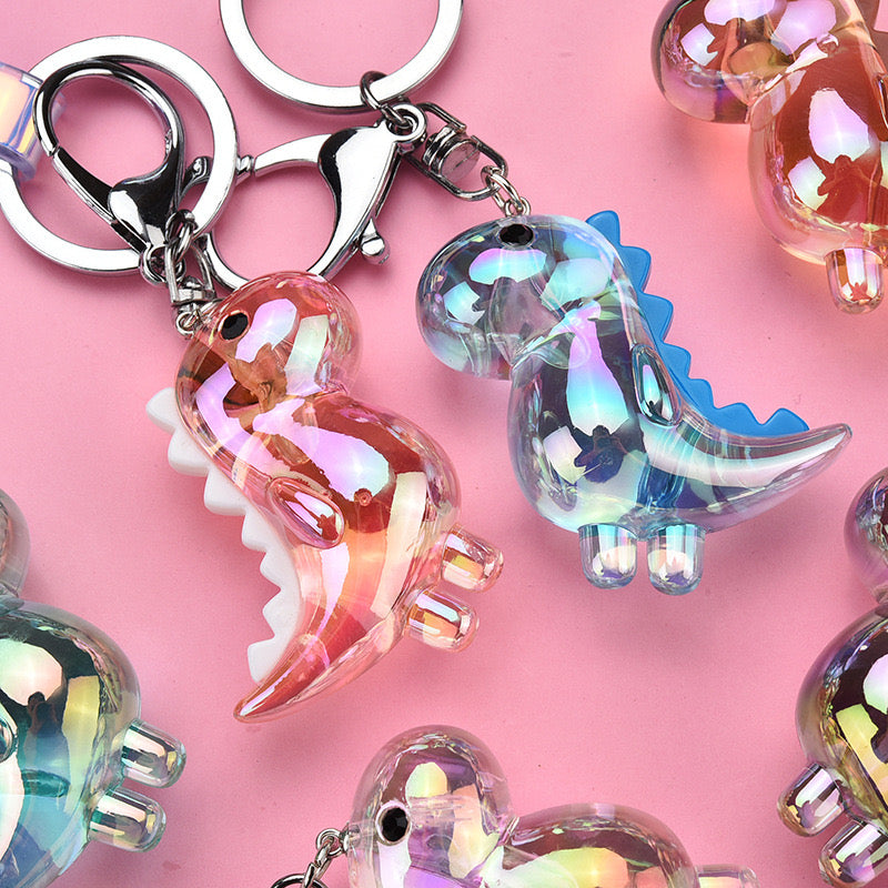 Glossy Dinosaur Keychain