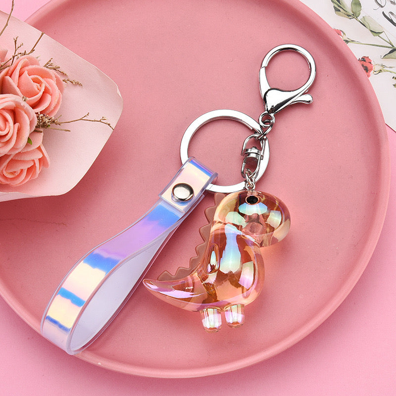 Glossy Dinosaur Keychain
