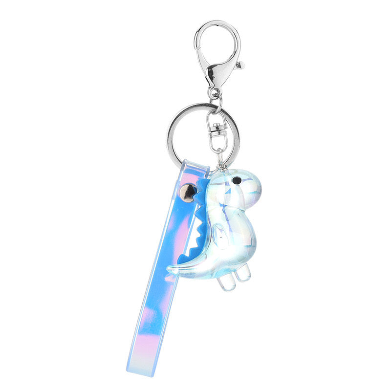 Glossy Dinosaur Keychain