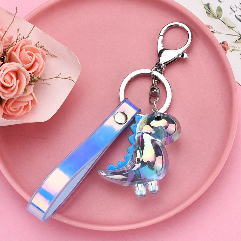 Glossy Dinosaur Keychain