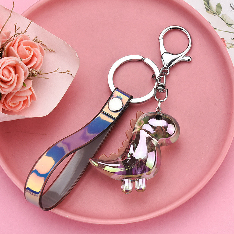 Glossy Dinosaur Keychain