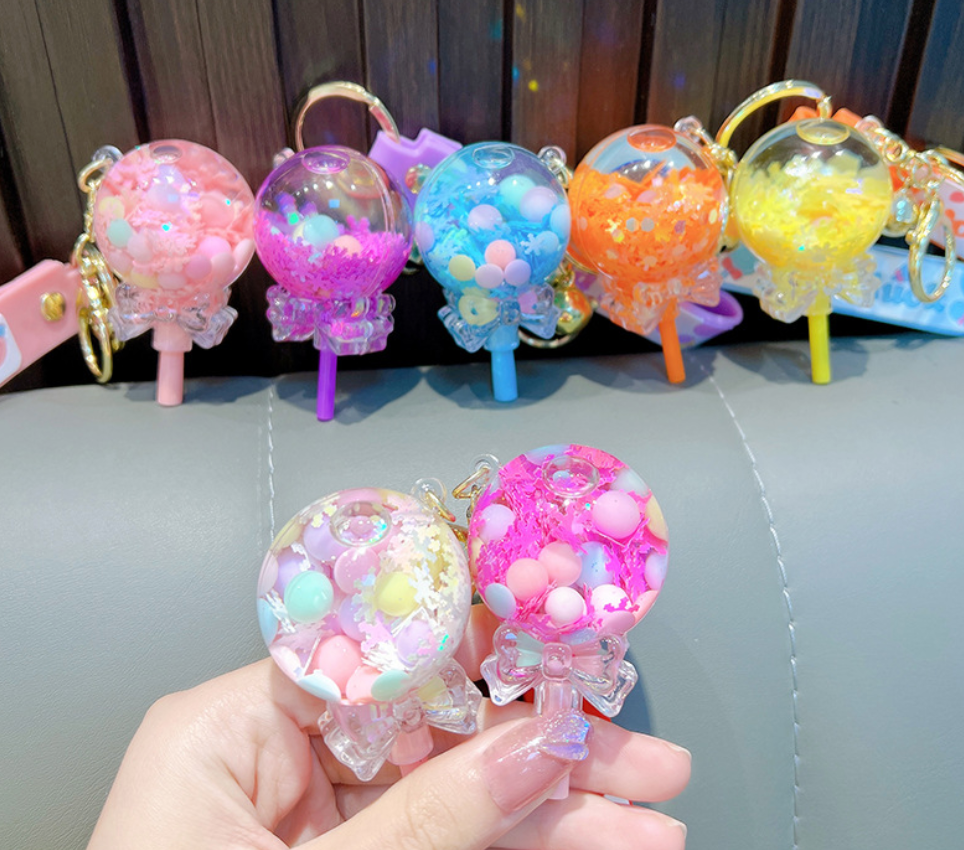 π Candy Lollipop Keychain