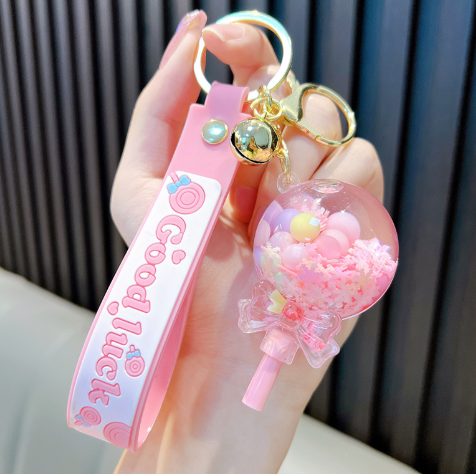 π Candy Lollipop Keychain