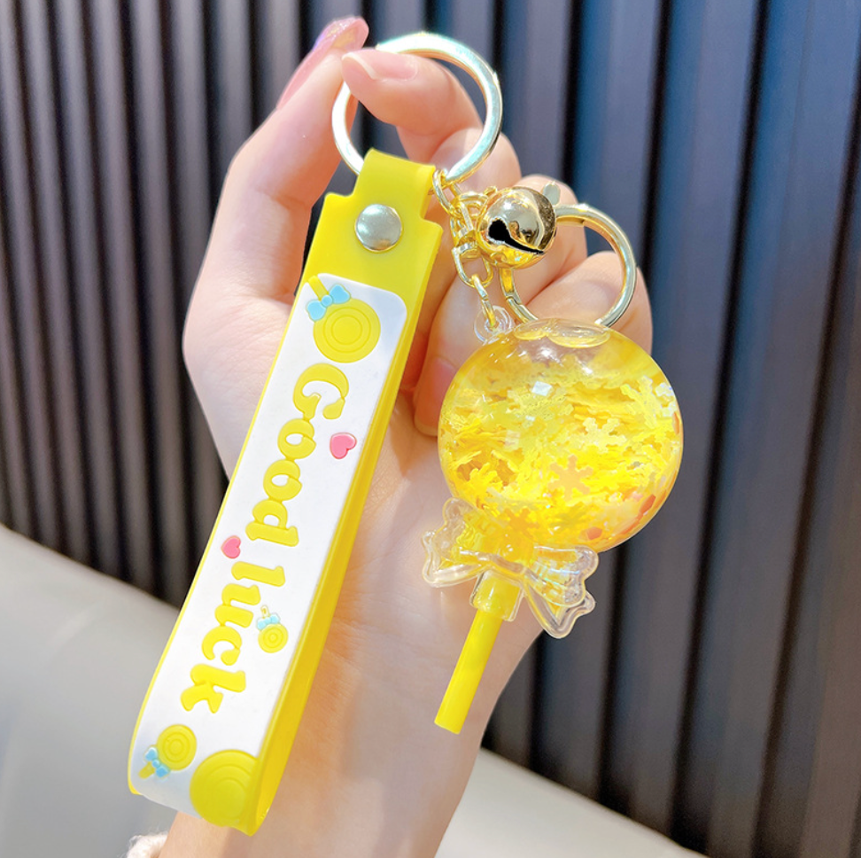 π Candy Lollipop Keychain