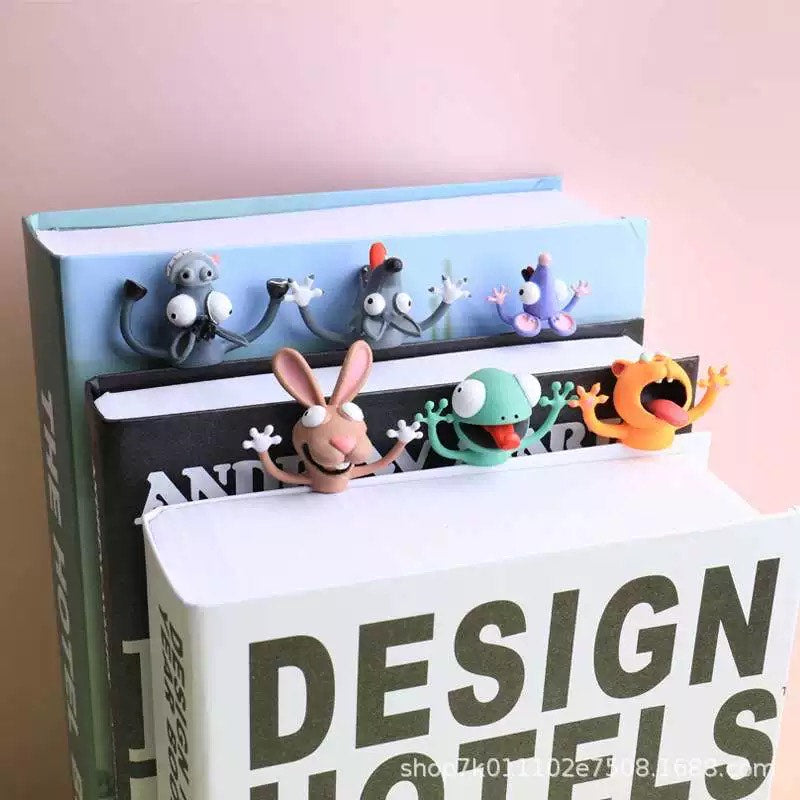 📚 Funny Silly Animals Bookmark