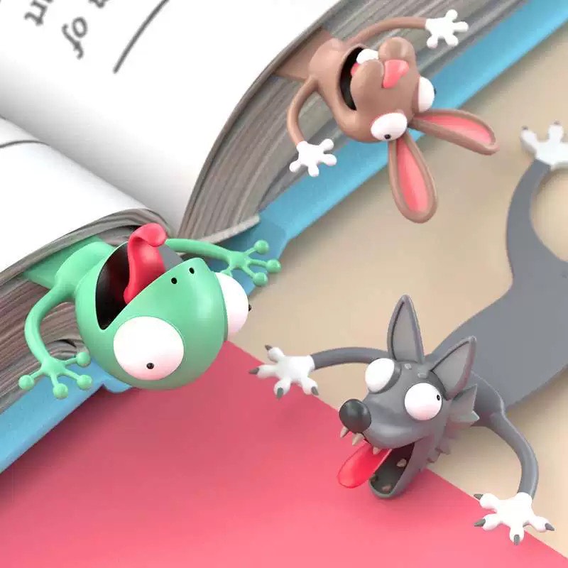 📚 Funny Silly Animals Bookmark
