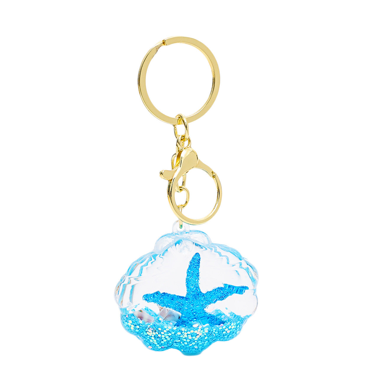 Enchanting Ocean-Themed Seashell Keychai