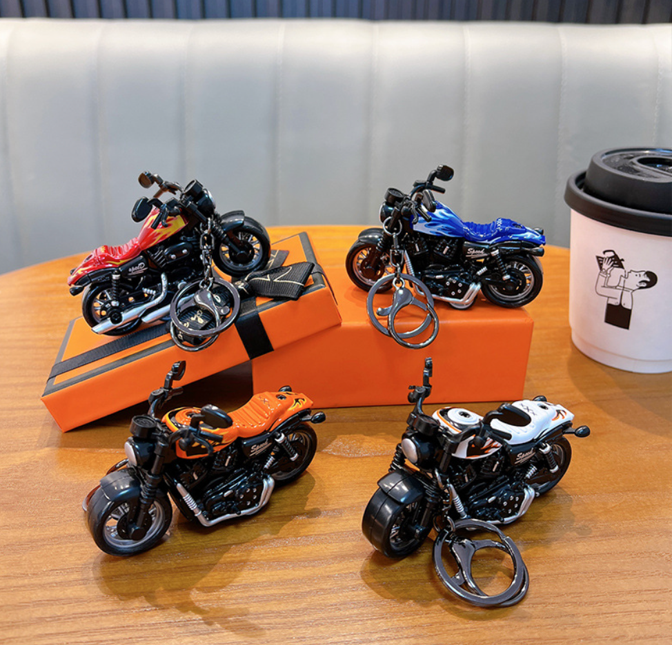 🏍️ Mini Motorcycle Keychain