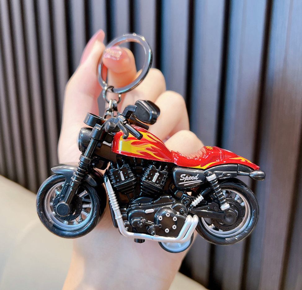 🏍️ Mini Motorcycle Keychain