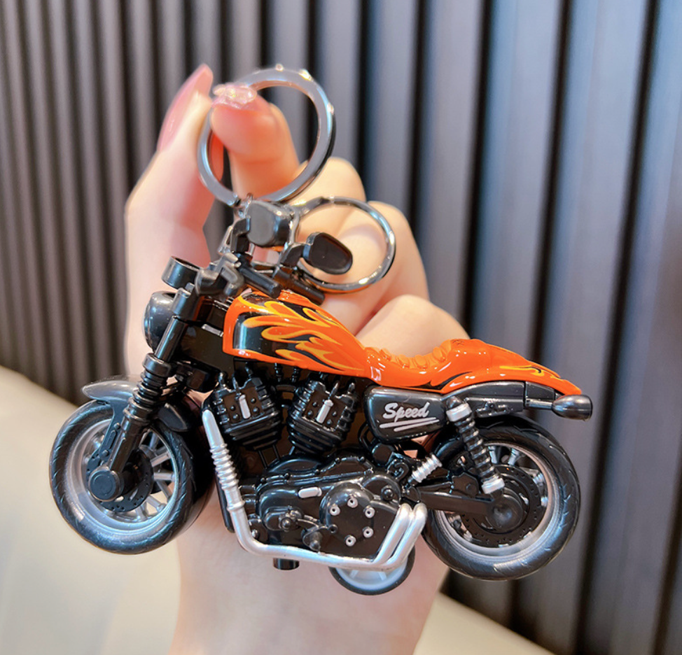 🏍️ Mini Motorcycle Keychain
