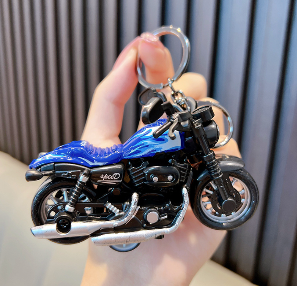 🏍️ Mini Motorcycle Keychain